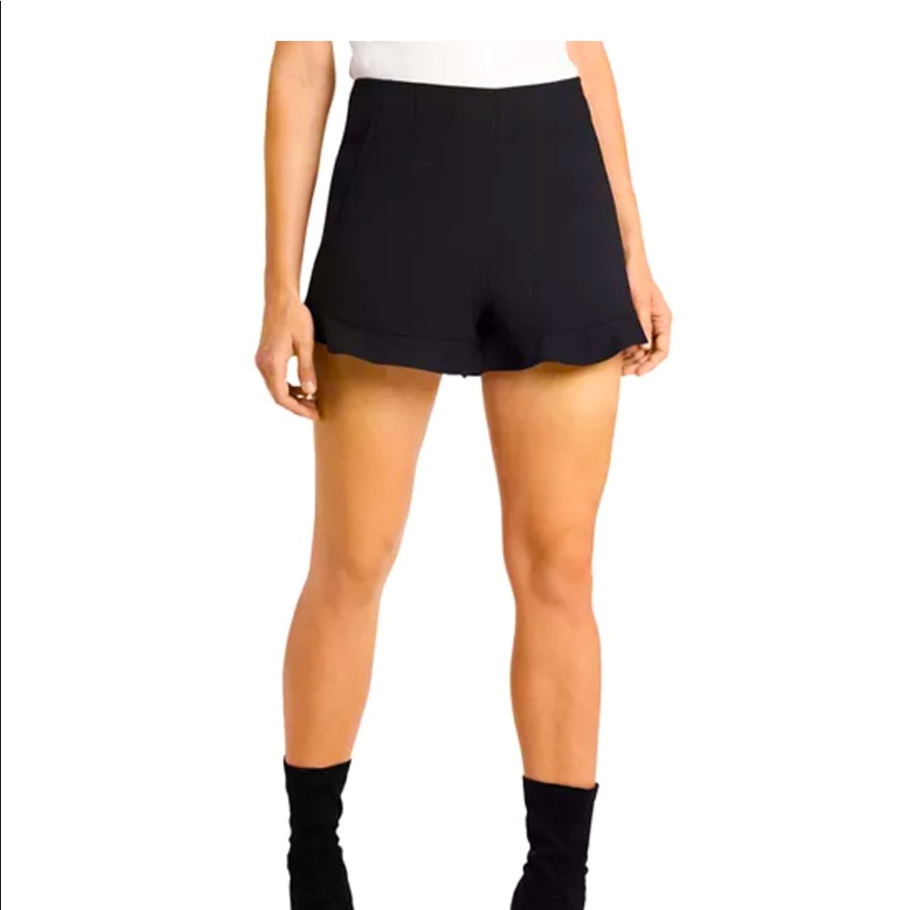 Flowy black shorts from Aqua, Bloomingdales